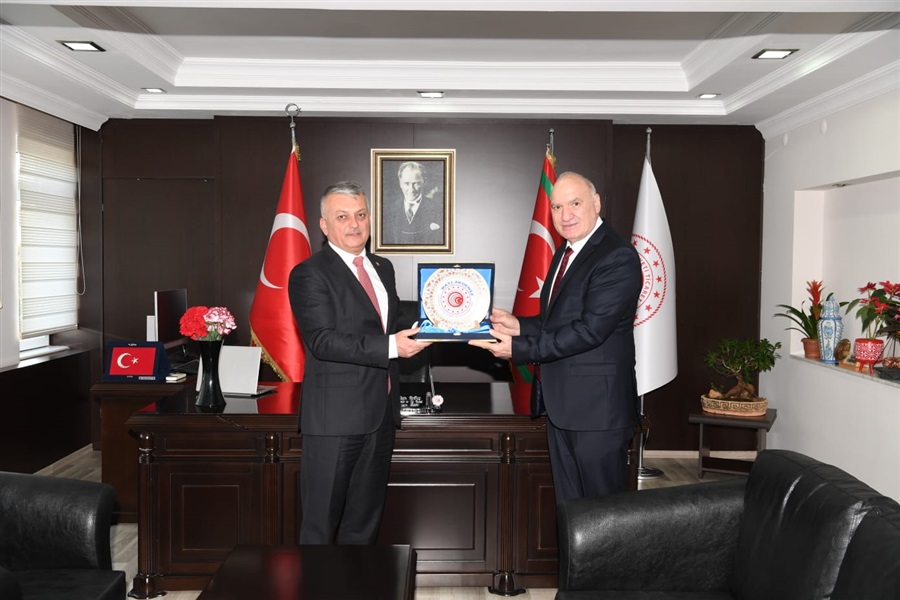 Antalya Valimiz Sayın Ersin YAZICI 26 Ocak Dünya Gümrük Günü Kapsamında Bölge Müdürümüze ziyarette bulundu