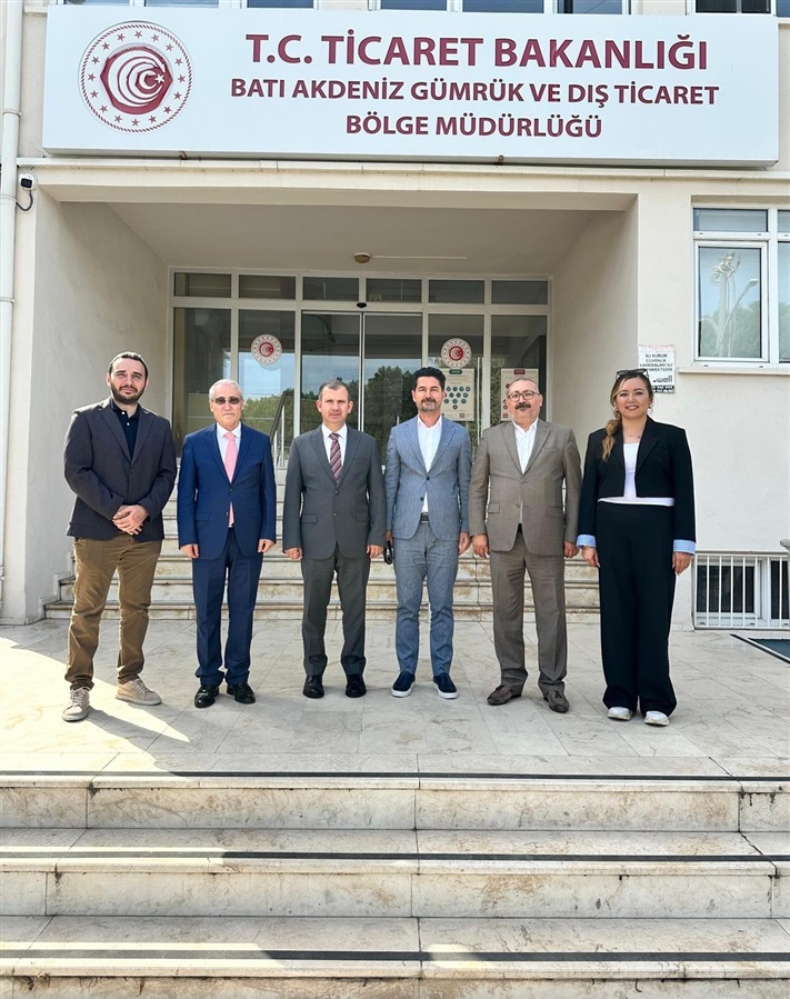Ankara Gümrük Müşavirleri Derneği Yönetim Kurulu Başkanı Sayın Atilla ŞAHİN Bölge Müdürlüğümüze Ziyarette Bulundu.
