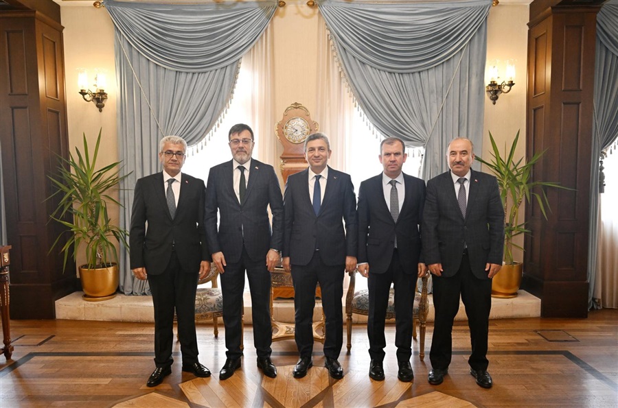 Antalya Valimiz Sayın Hulusi Şahin Makamında Ziyaret Edildi