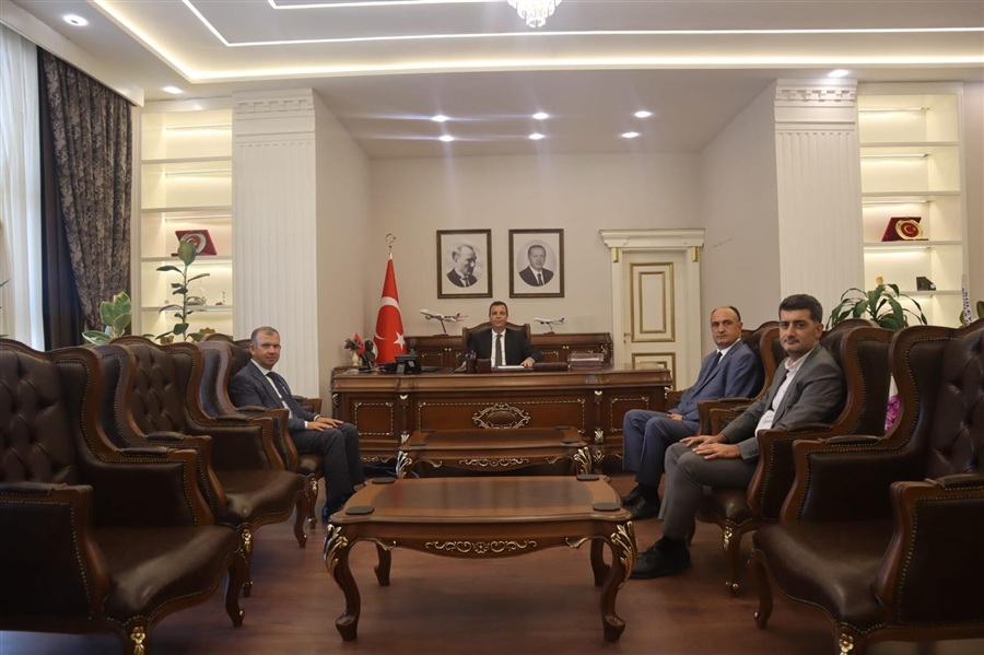 Dalaman Kaymakamı Sayın Ferhat VARDAR Makamında Ziyaret Edildi.