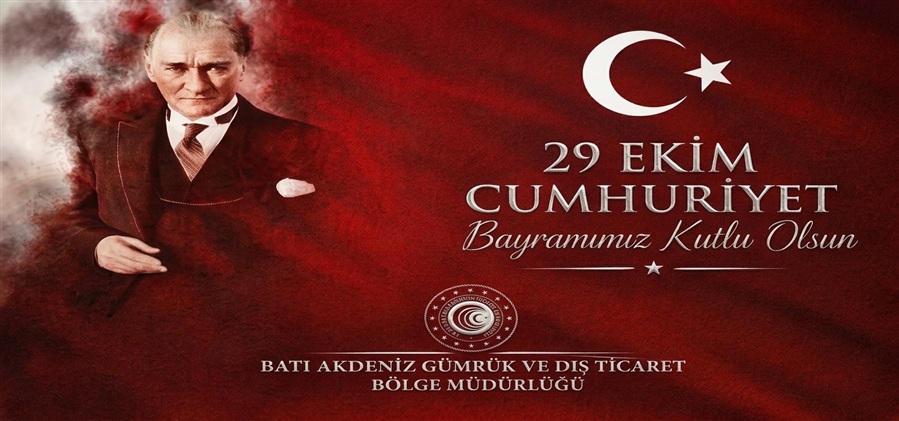 29 Ekim Cumhuriyet Bayramımız Kutlu Olsun.